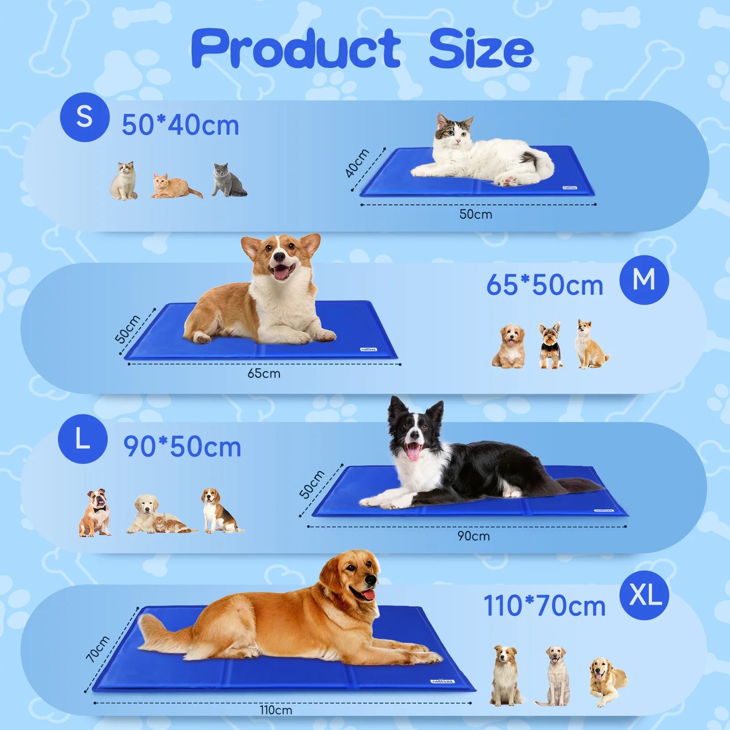 PetZen Gel Mat Pro — Alfombrilla Refrescante para Perros1