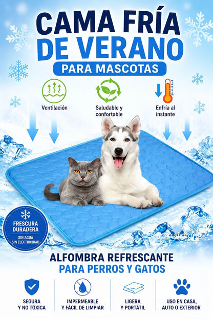 PetZen Gel Mat Pro — Alfombrilla Refrescante para Perros